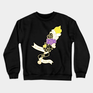 Rock Candy - Non-Binary Pride Crewneck Sweatshirt